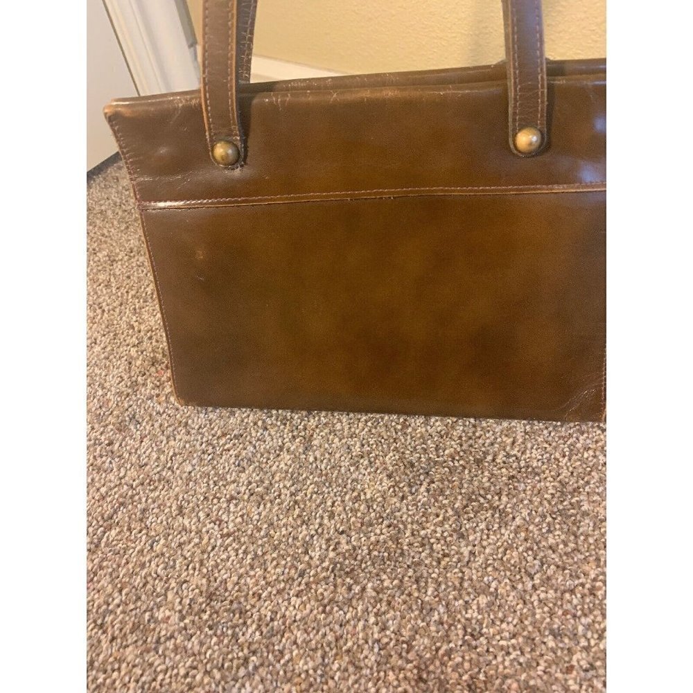 VINTAGE Jean Fogel Leather Purse - Picture 7 of 12